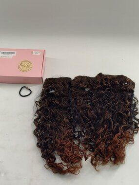 Flufymooz Clip In Hair Extensions Dark Brown 16 Inches               PA#644@CMK